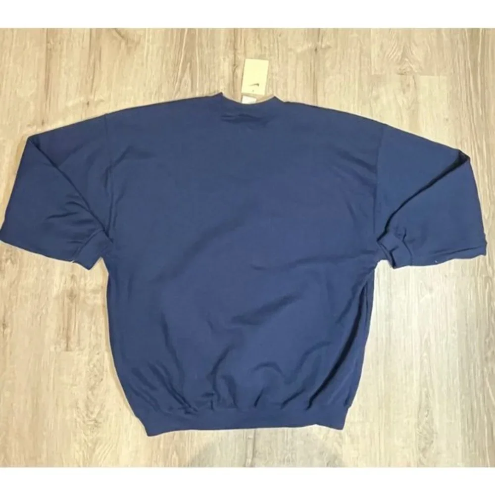 Nike Vintage Sweatshirt 90s‎ USA Made Large Swoosh Retro Crew Neck Size M